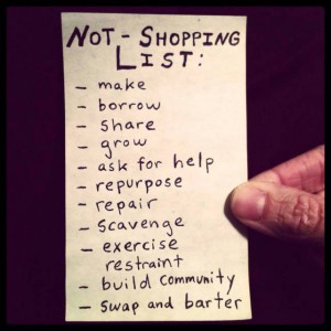 not-shopping